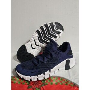 New Nike Free Metcon 4 College Navy White Running Shoes CT3886-491 Men's Size 10